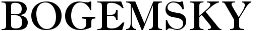 BOGEMSKY